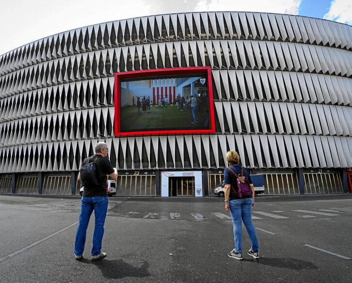 El estadio de San Mamés acogerá por primera vez las votaciones.