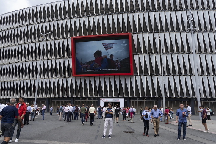 San Mamés acoge las votaciones para elegir al nuevo presidente del Athletic.