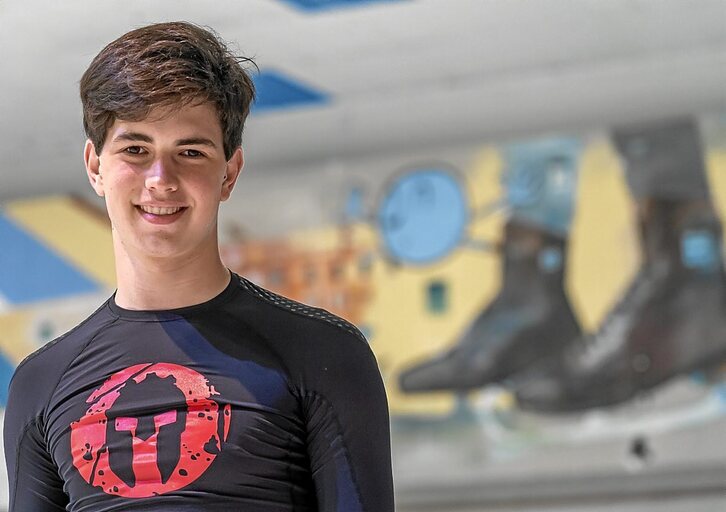 Euken Alberdi, Donostiako Izotz Jauregian egindako elkarrizketan