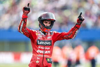 Bagnaia ha dominado de principio a fin la carrera de MotoGP en los Países Bajos.