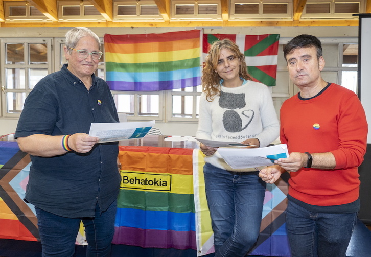 Alarcon, Montes eta Arroyuelo, astelehen honetan eskainitako prentsaurrekoan.