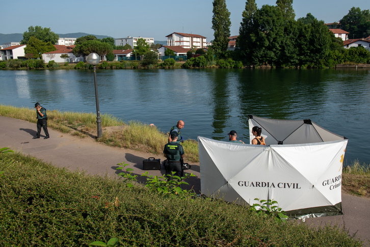 Nueve personas migrantes han fallecido en el Bidasoa desde abril de 2021.