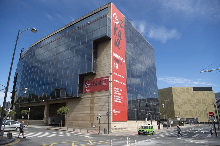 Sede de la Hacienda foral de Bizkaia, en Bilbo.