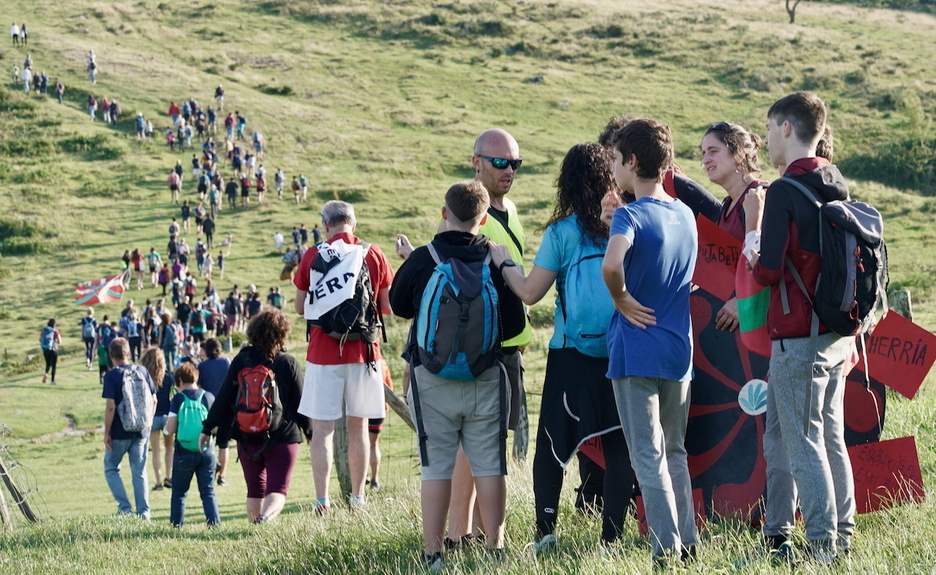 Jaizkibelen egin du Gure Esku Dagok ekitaldi nagusia.