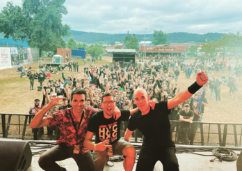 Sharon Stoner talde oñatiarra Resurrection Fest jaialdian aritu zen uztailaren 2an.