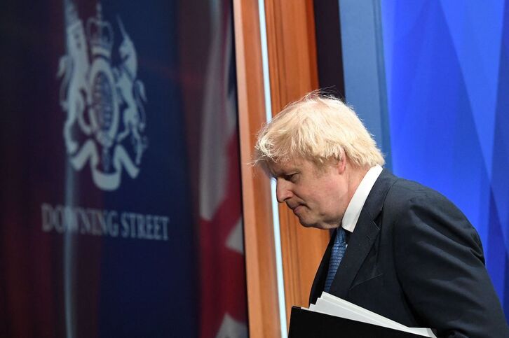 El primer ministro británico, Boris Johnson.