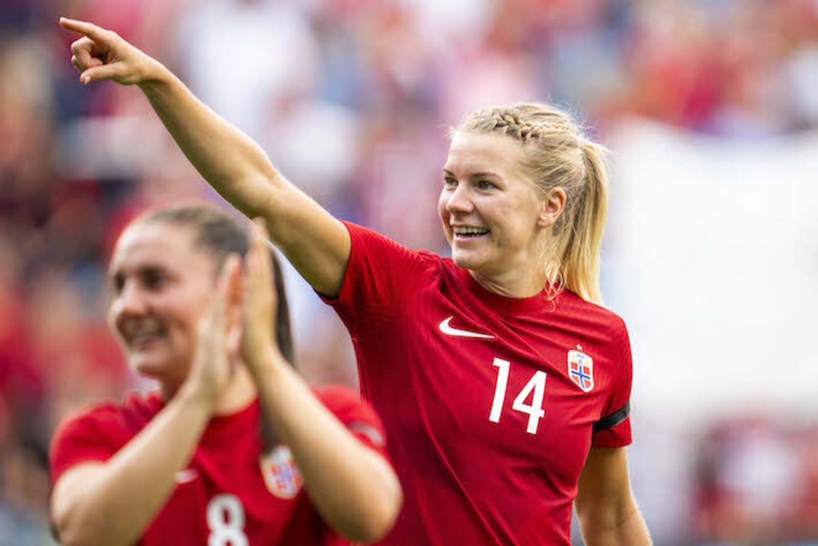 Ada Hegerberg ha regresado como se fue, marcando cuatro goles en los cuatro partidos que ha disputado con Noruega desde su vuelta.