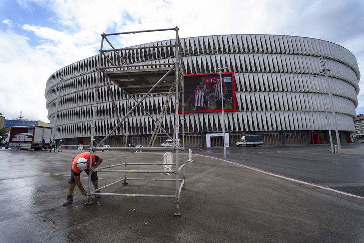 Junto a Anoeta, San Mamés es el otro estadio vasco candidato a acoger partidos del Mundial 2030.