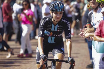 Juliette Labous ha realizado una gran subida final para lograr la victoria.