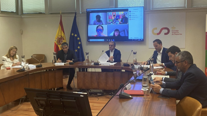 Espainiako Kirol Kontseilu Goreneko arduradunak ostegun honetan bildu dira.