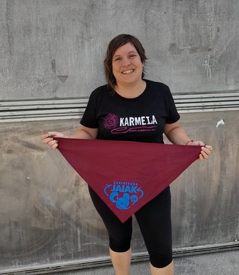 Ane Hernandez, txupinazoa botako duen Karmela proiektuko partaidea.