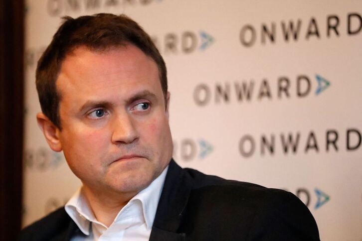 Tom Tugendhat, primer aspirante oicial a suceder a Johnson.