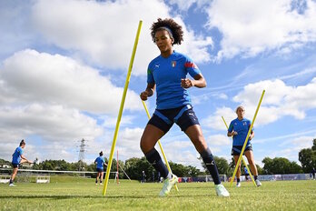 Sara Gamak 136. partida jokatuko du Italiako kamisetarekin Frantziaren kontra.