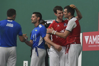 Lehen partidan jasotako jipoiak finalera heltzeko aukera gabe utzi zituen Ezkurdia eta Martija.