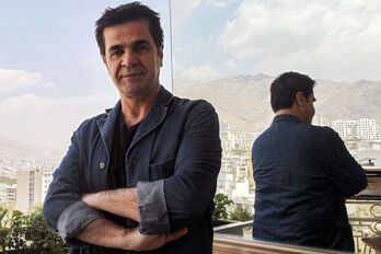 Jafar Panahi, en su casa de Teherán, durante una entrevista con AFP. 