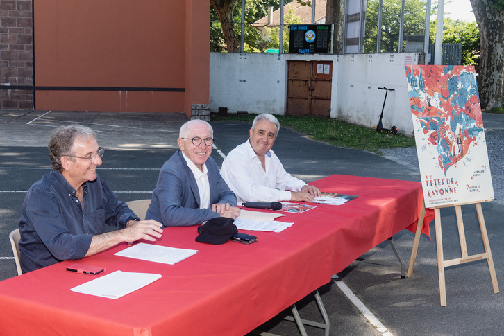 Rueda de prensa para presentar las fiestas de Baiona.