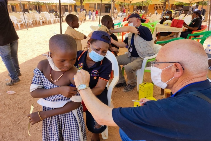 Vacunación contra la Hepatitis B en Costa de Marfil. 