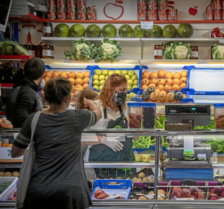 Frutas y hortalizas son dos de los productos que más subieron el mes pasado.