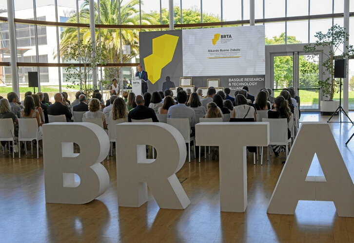 Un momento del acto de entrega de los galardones.
