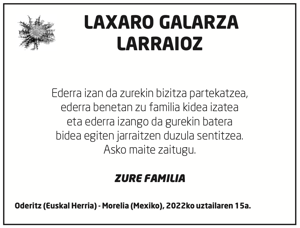 Laxaro_familia