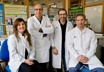Miembros del equipo de investigación de Signaling Lab.