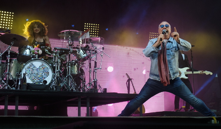 Simple Minds, en la Zurriola.