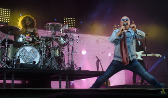 Simple Minds, en la Zurriola.