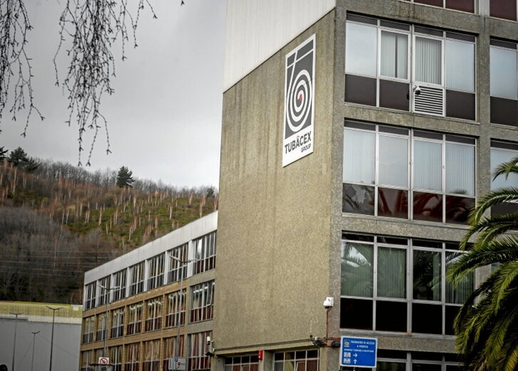Oficinas de Tubacex, en Laudio.