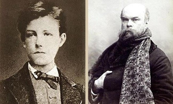 Rimbaud eta Verlainen harremana, literaturaren historian gertatutako ospetsuenetarikoa.