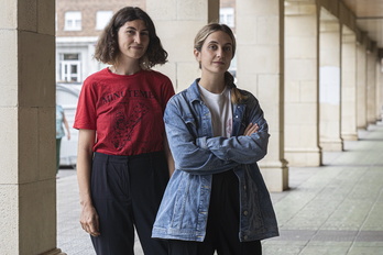 Ane Barcena y Raquel Pages, integrantes de Pinpilinpussies.