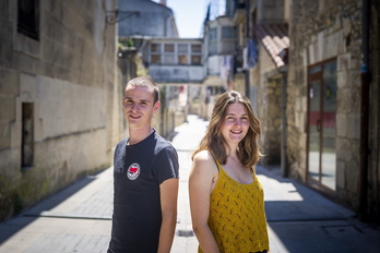 Txomin Aiartza eta Ane Alava. 