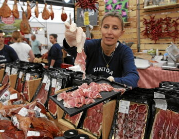 La Foire au jambon met à l'honneur un produit du Pays Basque.
