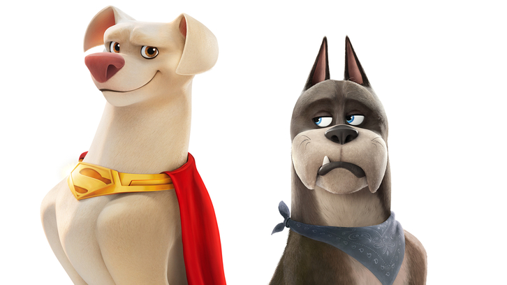 Krypto y Ace son las mascotas caninas de Superman y de Batman.