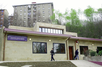 Consultorio de Aperribai, perteneciente a la OSI Barrualde-Galdakao, una de las más afectadas por los recortes.