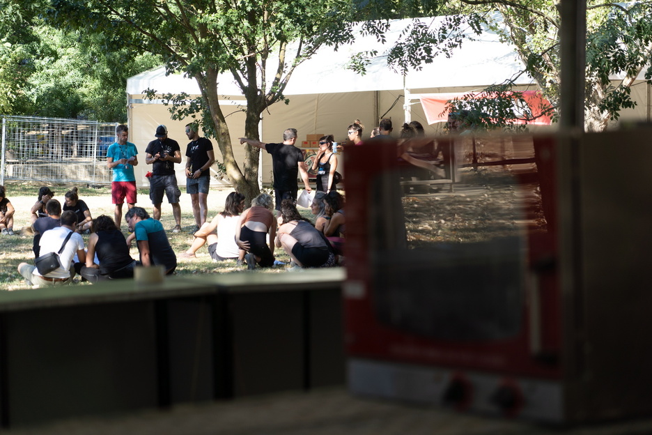 Ebakuazio simulakroa egin zuten asteazken honetan. Ebakuazio simulakroa egin zuten asteazken honetan.