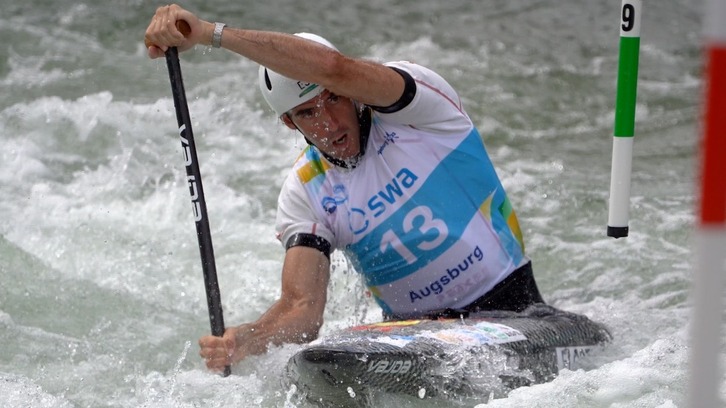 Ander Elosegi, Munduko txapelketako jaitsiera proban.