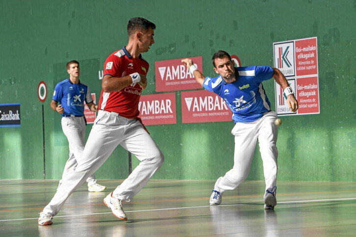 Aunque sumó fallos, Jaka fue más resolutivo en los cuadros alegres.