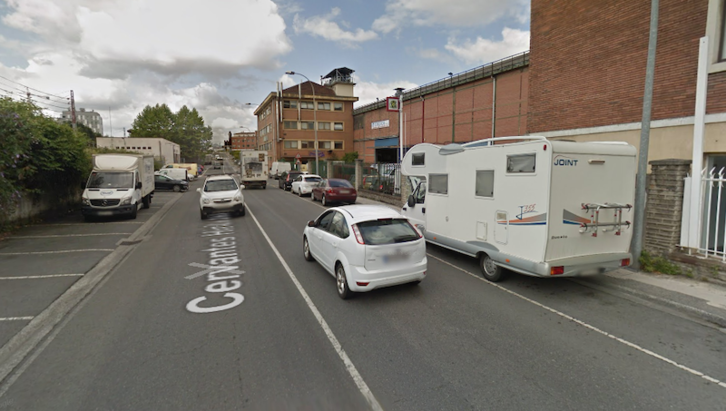 Avenida de Cervantes de Basauri, donde se ha producido el atropello mortal