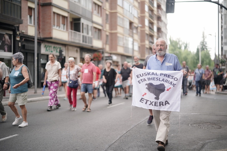 Movilización de Sare en Gasteiz.