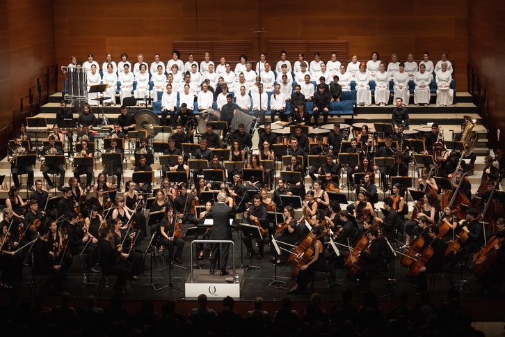 El Kursaal albergó una gran interpretación de la Sinfonía n.3 de Mahler.