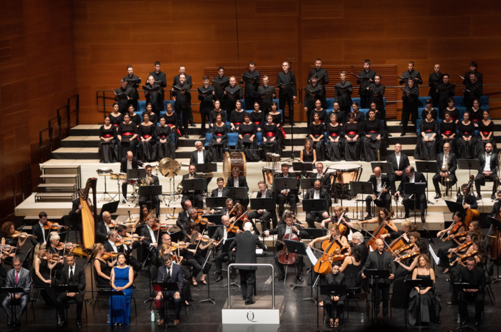 Imagen del concierto ofrecido. 