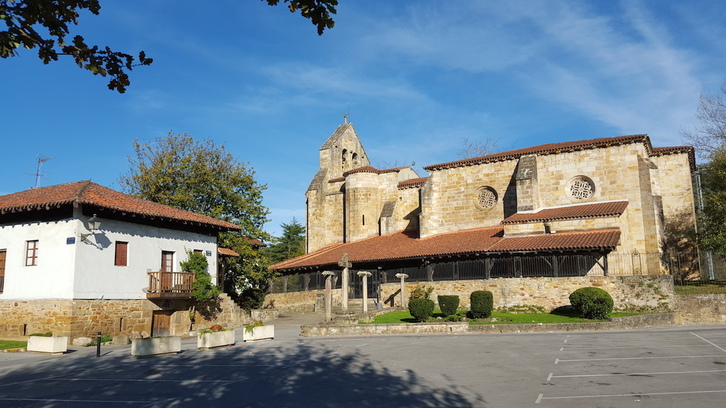 Elexaldeko Andra Mari eliza.