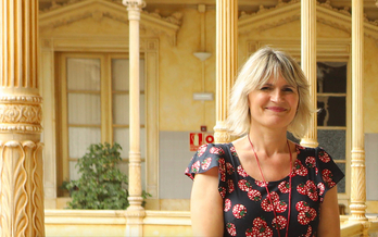 Maitena Ezkutari, responsable de Turismo.