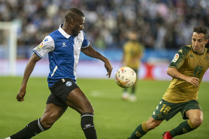 Sylla ha anotado el 1-2 definitivo en Butarque.