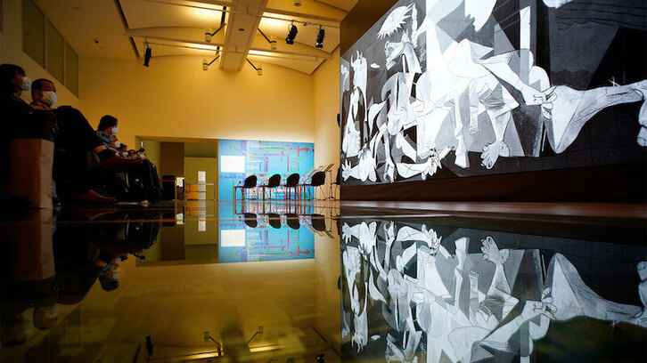 El ‘Guernica’ ya se disfruta así en Tokio.