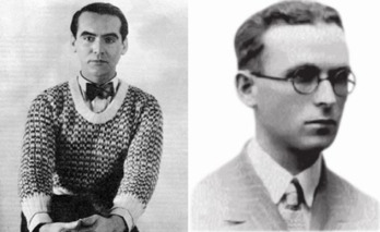 Federico Garcia Lorca eta Esteban Urkiaga ‘Lauaxeta’.