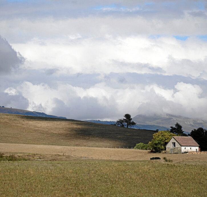 Lesakan 200 litro ur metatu ziren atzo metro karratuko.