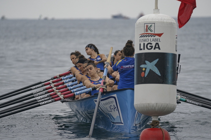 Tolosaldeko trainerua, Ondarroako estropadan.