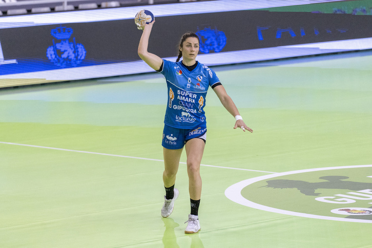 Alba Menéndez deberá estar de baja unas cuatro semanas.