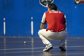 Jokin Altuna no está teniendo suerte este verano con las lesiones.